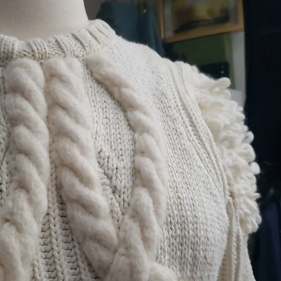 & Other Stories Chunky Cable Sweater Size XS - Picture 3 of 16